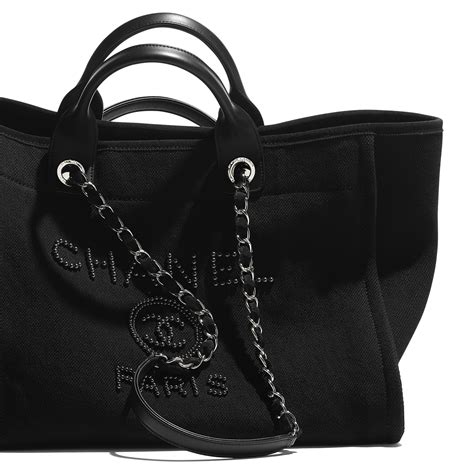 borsa shopper nera chanel|Borse CHANEL Pre.